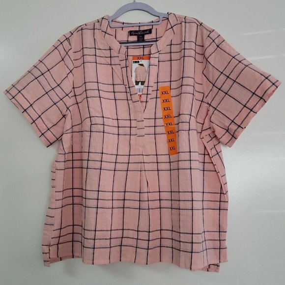 NWT Gloria Vanderbilt Ladies' Seersucker Popover XL - Picture 6 of 10